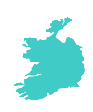 Mapa de Irlanda