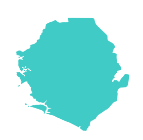 Mapa de Sierra Leona