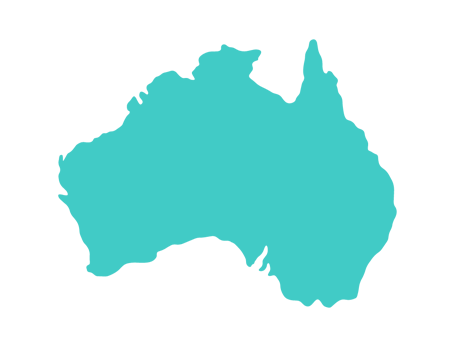 Mapa de Australia