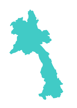 Mapa de Laos