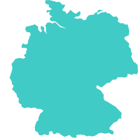 Mapa de Alemania